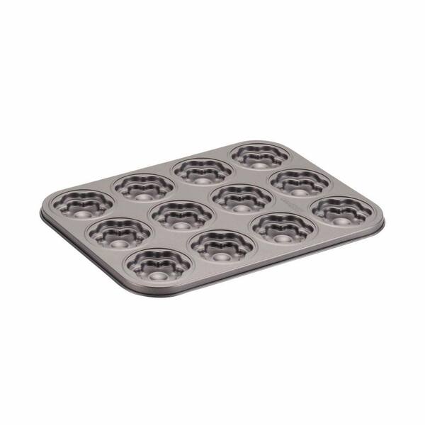 Cake Boss Novelty Nonstick Bakeware 12-Cup Flower Cookie Pan