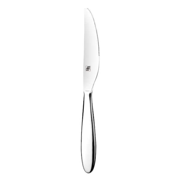 DM 12-Piece Stainless Steel Silverware Mirror Polish Dinner Knife Set