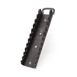 2.3 in. 12-Tool Store-and-Go Stubby Wrench Rack Keeper in Black