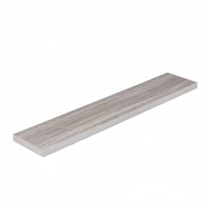 48 in.W x 9.3 in.D Floating Shelves,Deep Floating Shelf Wall Mounted, Wall Shelves,Gray,Set of 1