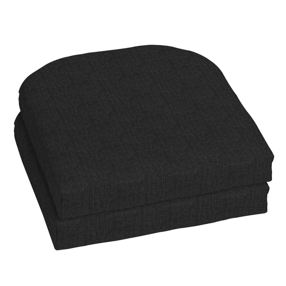 Replacement Burgundy & Black Seat Cushion 18 x 17.5 x 2 inches