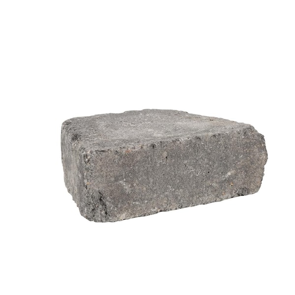 Pavestone RumbleStone Trap 3.5 in. x 10.25 in. x 7 in. Greystone Concrete Garden Wall Block
