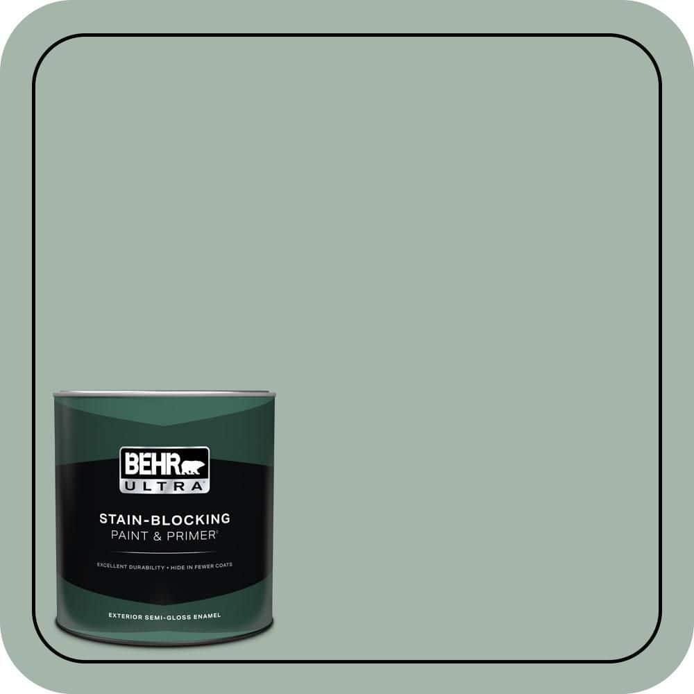1 qt. #460E-3 Smokey Slate Semi-Gloss Enamel Exterior Paint & Primer price history on PriceWatchPro