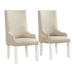 Stanford White Upholstered Dining Chair (Set of 2)