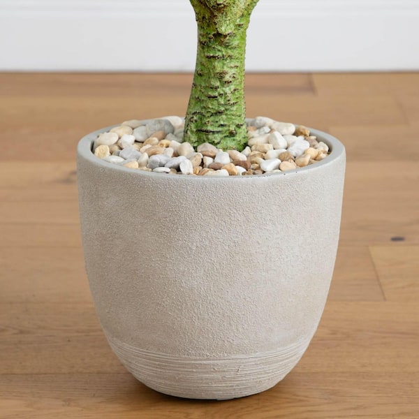 Nearly Natural Indoor/Outdoor 5 ft. Artificial Plumeria Tree in