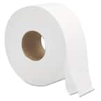 General Supply 3.3 in. x 700 ft. 2-Ply Jumbo Roll Bath Tissue in White ...
