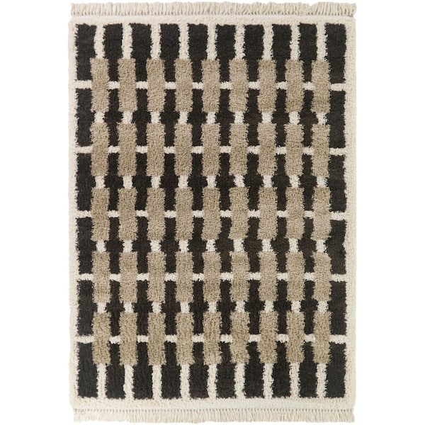 Adelia Beige 5 ft. x 7 ft. Area Rug