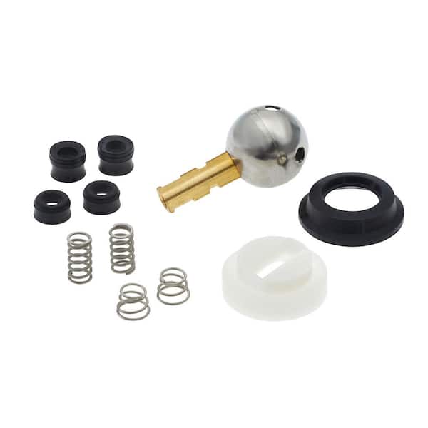 Shower Valve Repair Kit in Chrome Finish for Delta 212 Ball