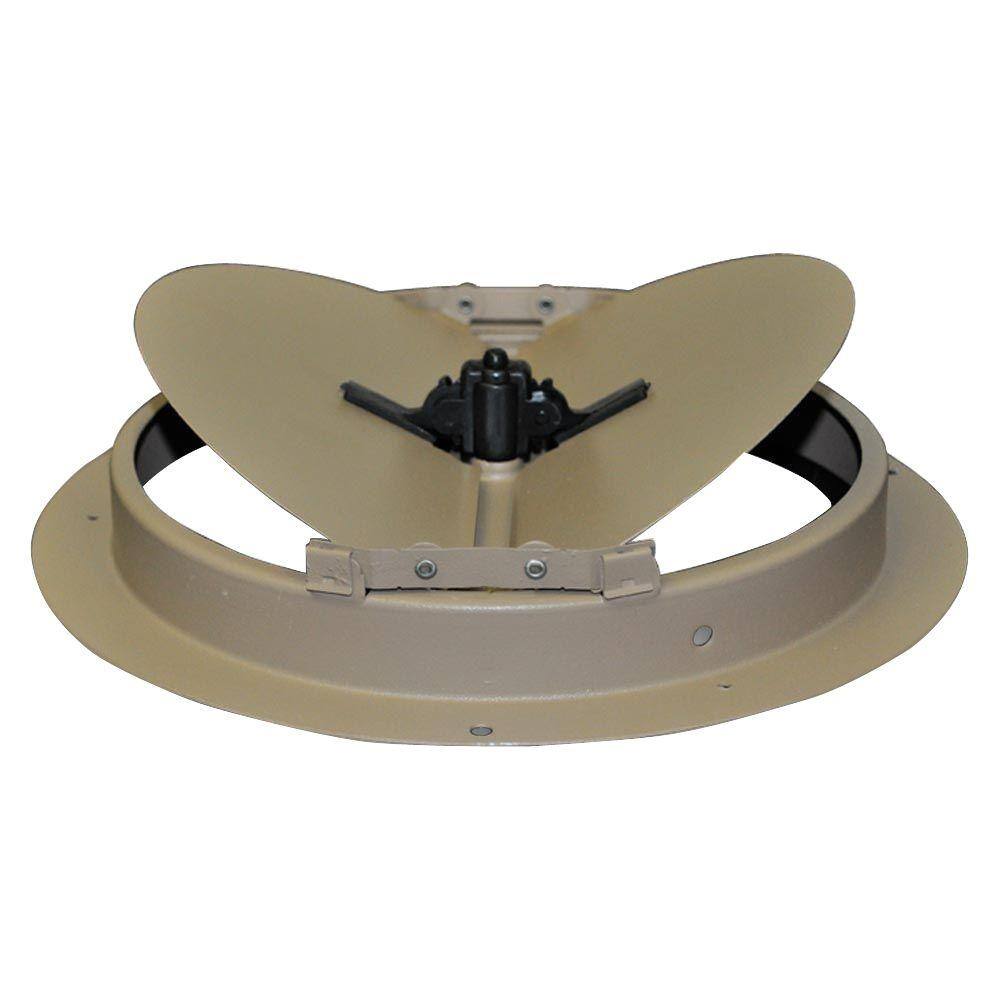 10" Butterfly Damper with Mounting Clips Use with T-bar 2300 