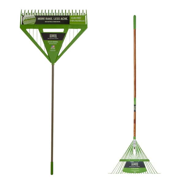 Ames Leaf Raking Garden Tool Set (Set of 2)
