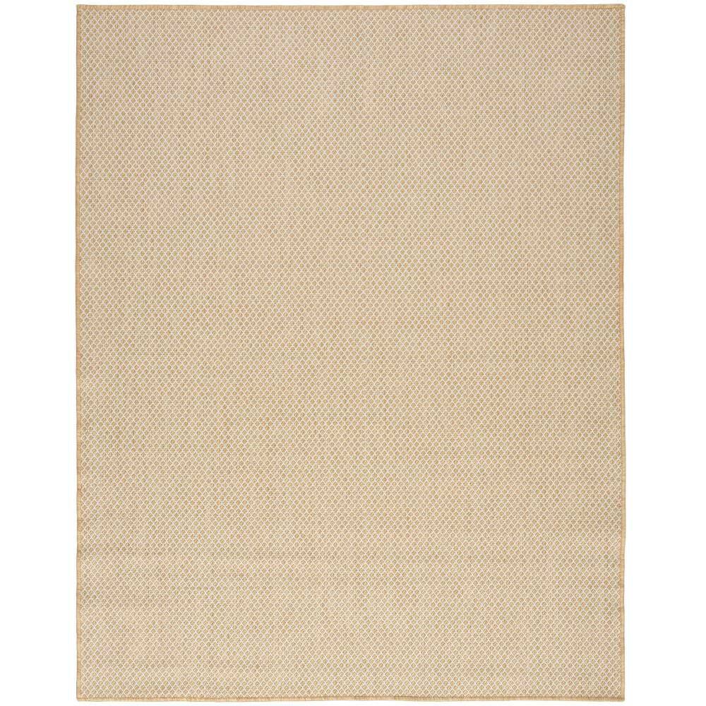 Courtyard Natural 9 ft. x 12 ft. All-over design Contemporary Area Rug price history on PriceWatchPro