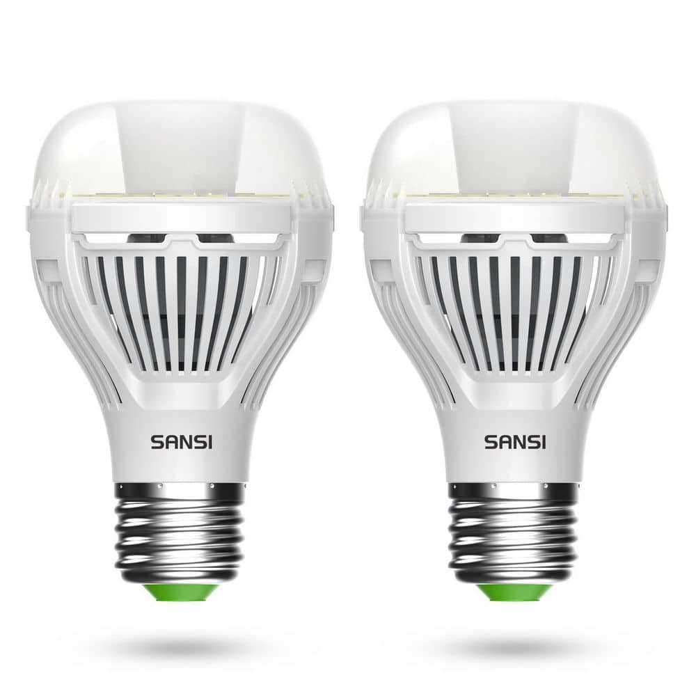 SANSI 100-Watt Equivalent Dusk to Dawn LED E26 5000K Daylight