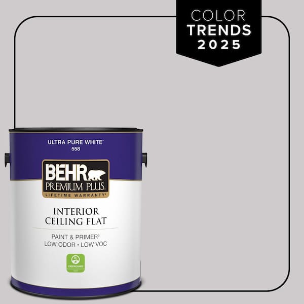 1 gal. #MQ3-28 Rock Crystal Ceiling Flat Interior Paint
