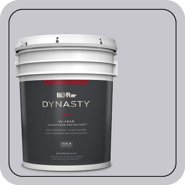 BEHR DYNASTY 5 gal. #N550-2 Centre Stage Flat Exterior Stain-Blocking Paint & Primer