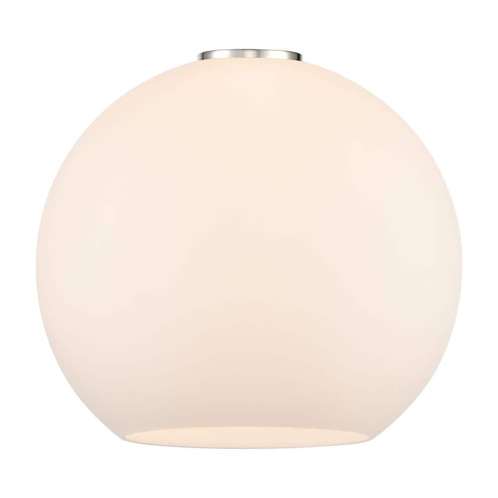 Edison Matte Black 13" Globe Mini Pendant with Versatile Shades