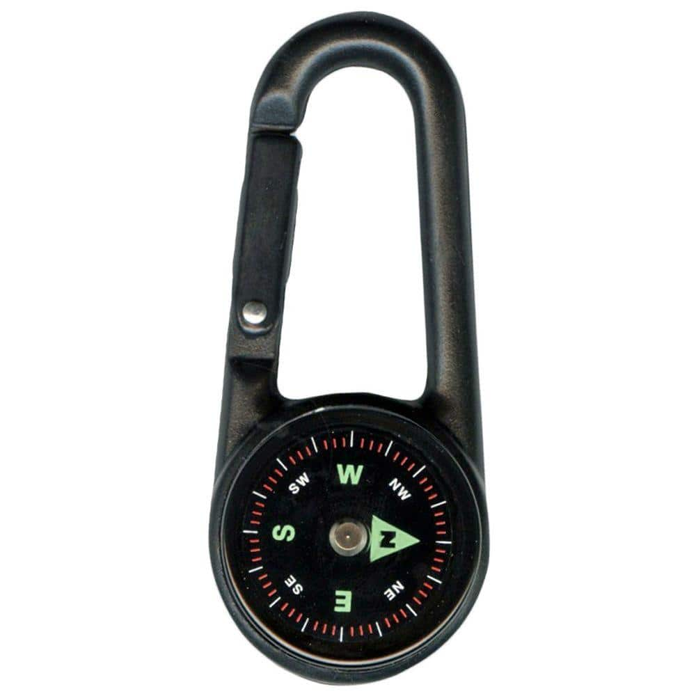 SecureLine 2.7 in. Spring Link with Compass and Thermometer 7677-50FB ...