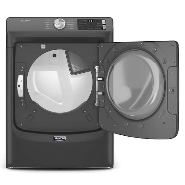 7.3 cu. ft. Vented Electric Dryer in Volcano Black