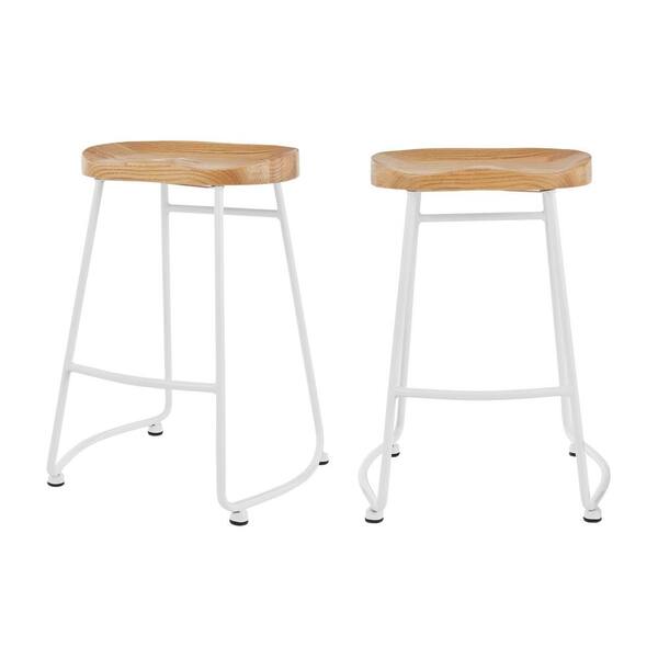 white counter stools