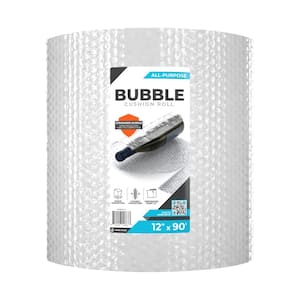 12 in. x 90 ft. Clear Bubble Cushion (144-Pack)