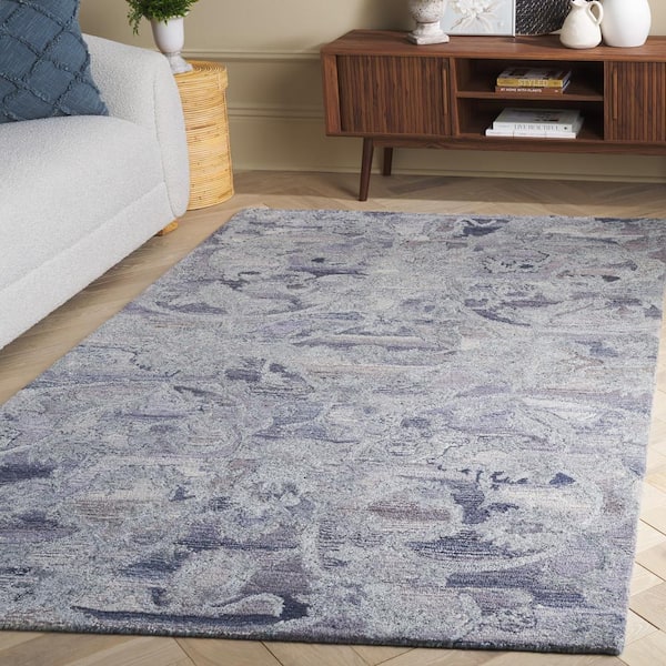 Anatolia 3 ft. x 5 ft. Violet/Purple Traditional Garden Area Rug