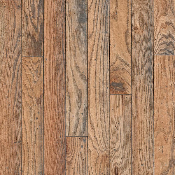 Bruce Revolutionary Rustics Oak Classic Natural 3/4 in. T x 3-1/4 in. W x Varying L Solid Hardwood Flooring (22 sqft/case)