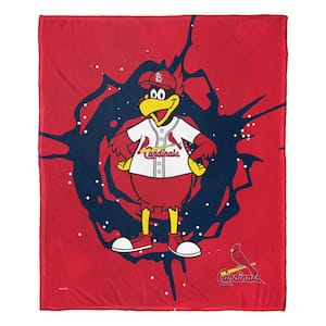 MLB St. Louis Cardinals Mascot Silk Touch Throw