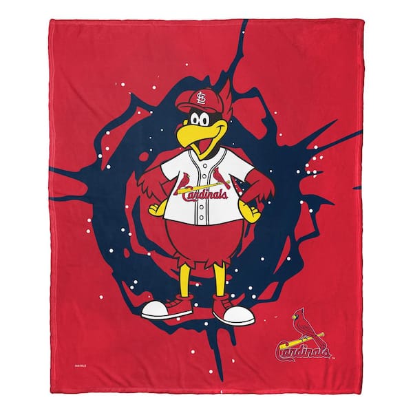 THE NORTHWEST GROUP MLB St. Louis Cardinals Mascot Silk Touch Throw
