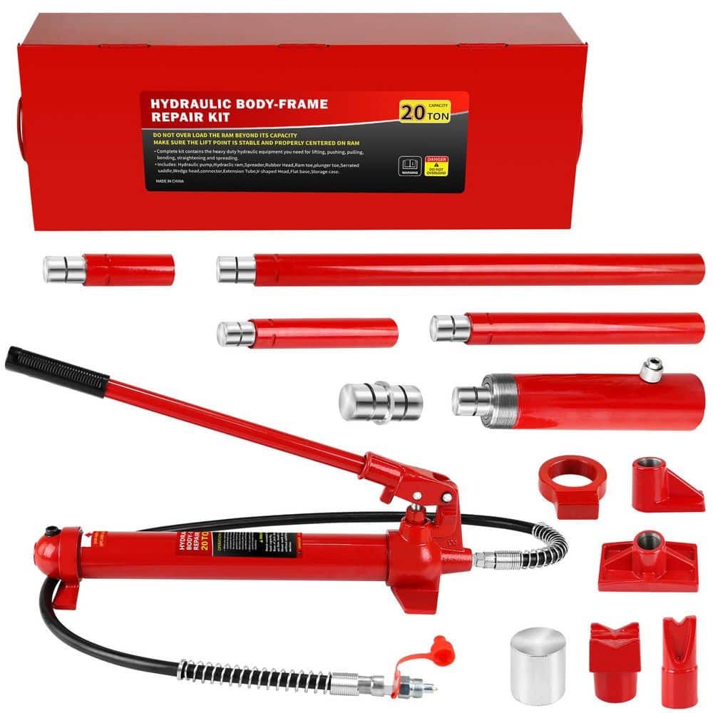 20-Ton Hydraulic Ram Jack Body Repair Kit Porta Power Set with Storage Case price history on PriceWatchPro
