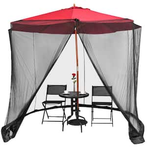 Pure Garden 9 ft. Patio Umbrella Mosquito/Bug Net for Umbrella HW1500262 -  The Home Depot