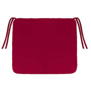 18.5 in. L x 16.5 in. W x 2.5 in. T Outdoor Seat Cushion in Barn Red