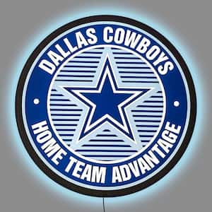 Dallas Cowboys Home Team Advantage 24 in. LED Lighted Sign