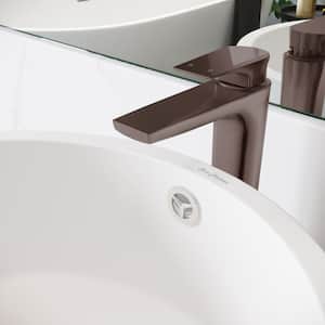 Monaco Single-Handle High-Arc Single-Hole Bathroom Faucet in Oil Rubbed Bronze
