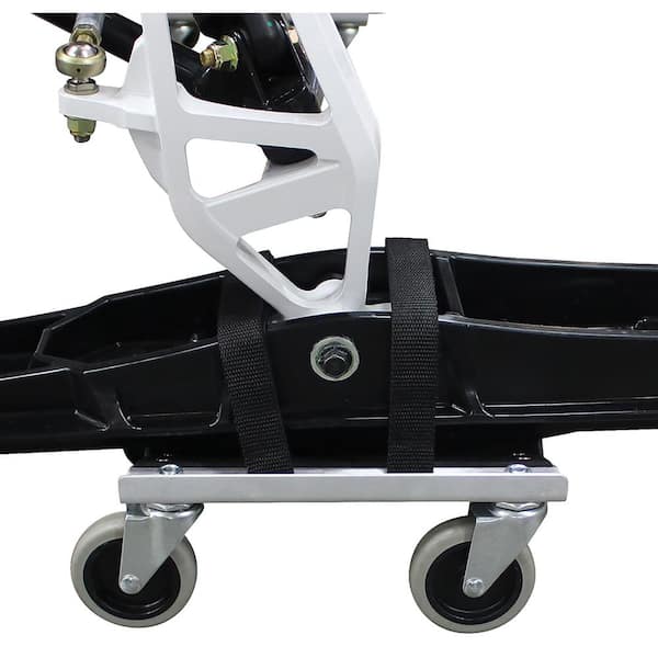 Extreme Max V-Slides Snowmobile Dolly System - Aluminum, Silver
