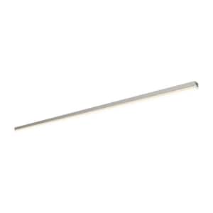 PowerLED 36 in. LED Satin Nickel Under Cabinet Low Profile Linear 120-Volt Light with Included Power Cord