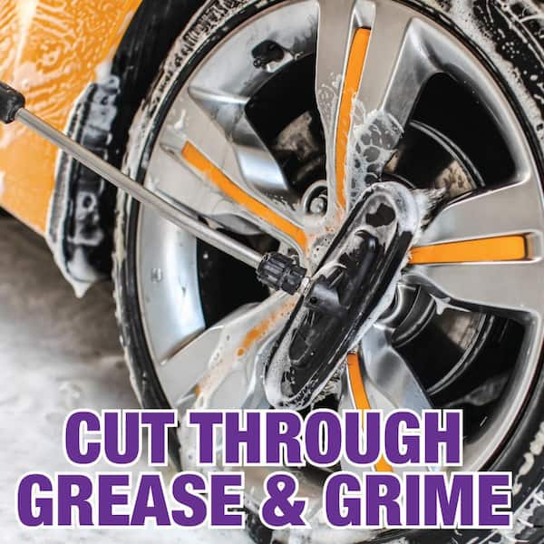 1 Gal. Heavy-Duty Purple Degreaser, Concentrated Cleaner and Degreaser, Dissolves Oil, Grease, Tar, Soot, Paint (4-Pack)