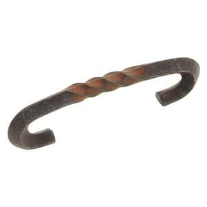 Charleston Blacksmith 3 in. (76mm) Rustic Iron Cabinet Door and Drawer Pull