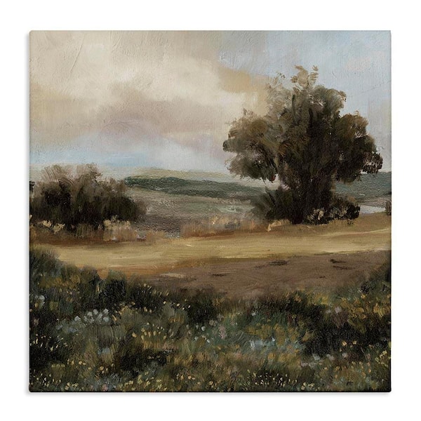 Vast Country Terrain by Cloverfield & Co. Unframed Nature Graphic Art Print 30 in. x 30 in.