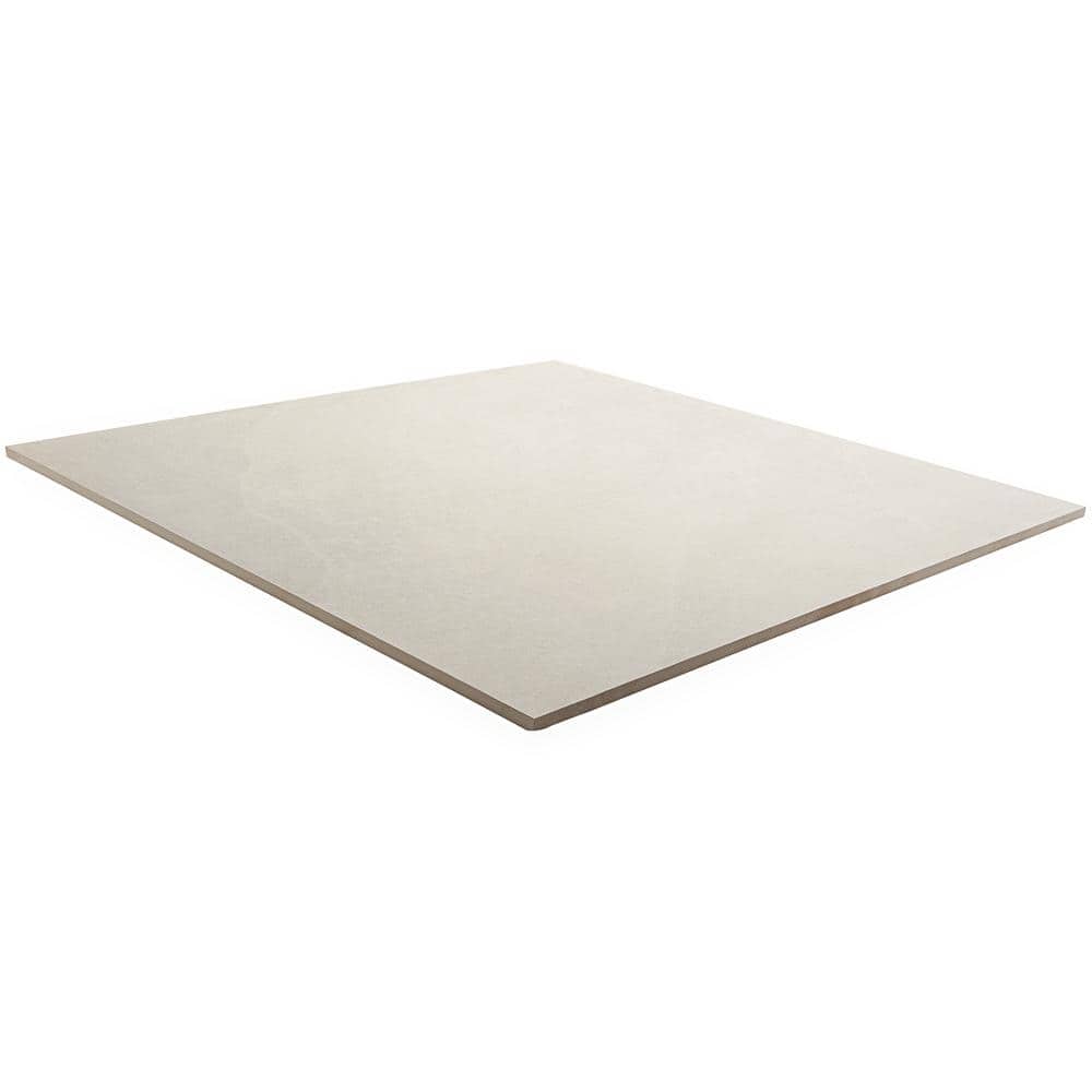 Belmont Large White Matte Porcelain Stone Look Tile