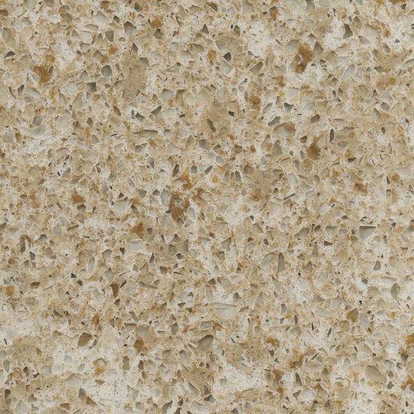 4 in. Recycled Surfaces Countertop Sample in Red Pine