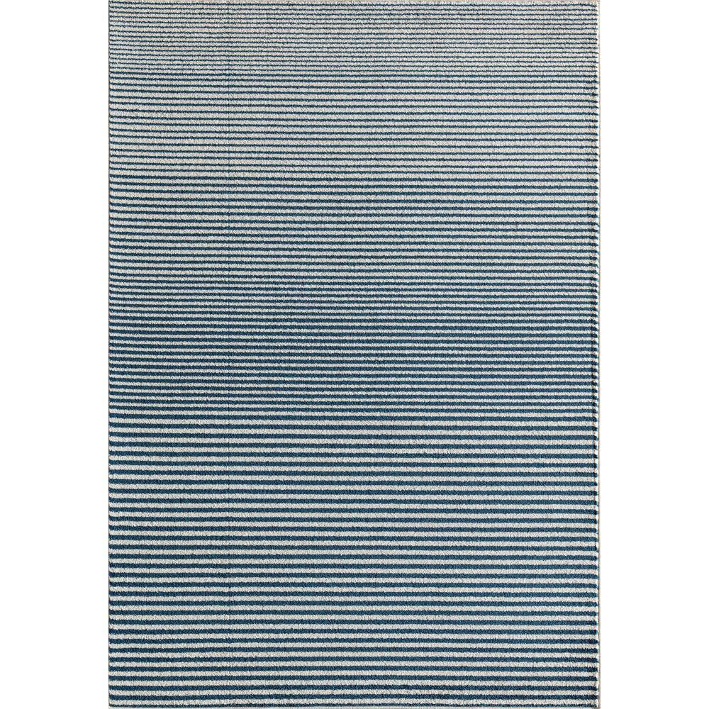 Isaac Mizrahi Isaac Mizrahi Banded Blue 2 X 4ft. Indoor Area Rug ...