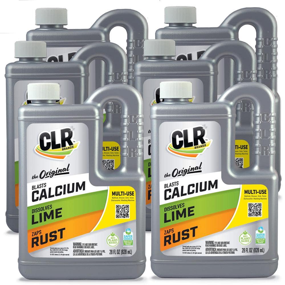 CLR 28-oz Calcium, Lime, and Rust Remover - Powerful Non-Toxic Formula for  Multiple Surfaces in the Rust Removers department at