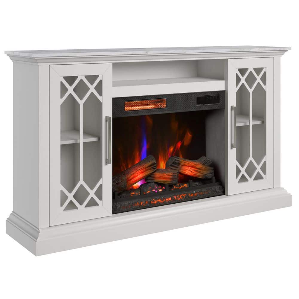 Twin Star Home Duraflame 62 in. Freestanding Electric Fireplace TV