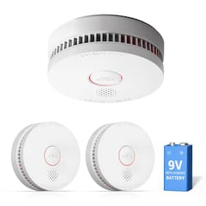 Innolink Photoelectric Smoke Detector with 9V Replaceable Battery, 10 Year Product Life, ETL-9th Listed IL09SM, 2-Packs