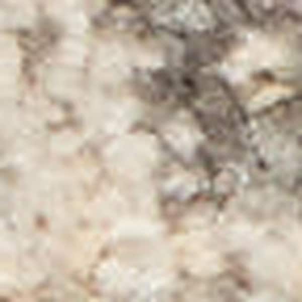 6' X 9' Ivory Pink And Gray Floral Medallion Distressed Area Rug