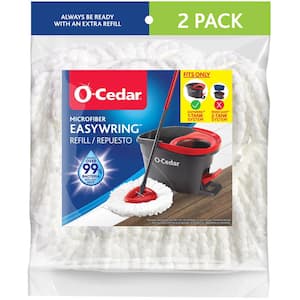 O-Cedar EasyWring Spin Mop with Bucket System +1 Extra Refill, ProMist MAX  Spray Mop +1 Extra Refill, PowerCorner Outdoor Broom 148473xB3 - The Home  Depot