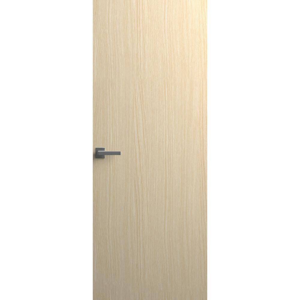 28 in. x 84 in. Unassembled Left-Hand/Inswing Solid Core Split Wood Flush Mount Hidden Door with Black Hinge Finish price history on PriceWatchPro