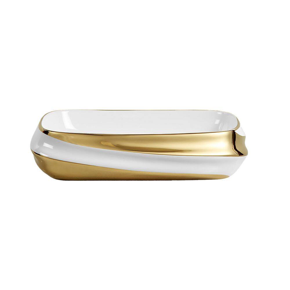 23.63 in. x 16.93 in. Vessel Bathroom Sink in Milk White Ceramic price history on PriceWatchPro
