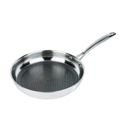 Premium 11 in. Stainless Steel Nonstick Frying Pan