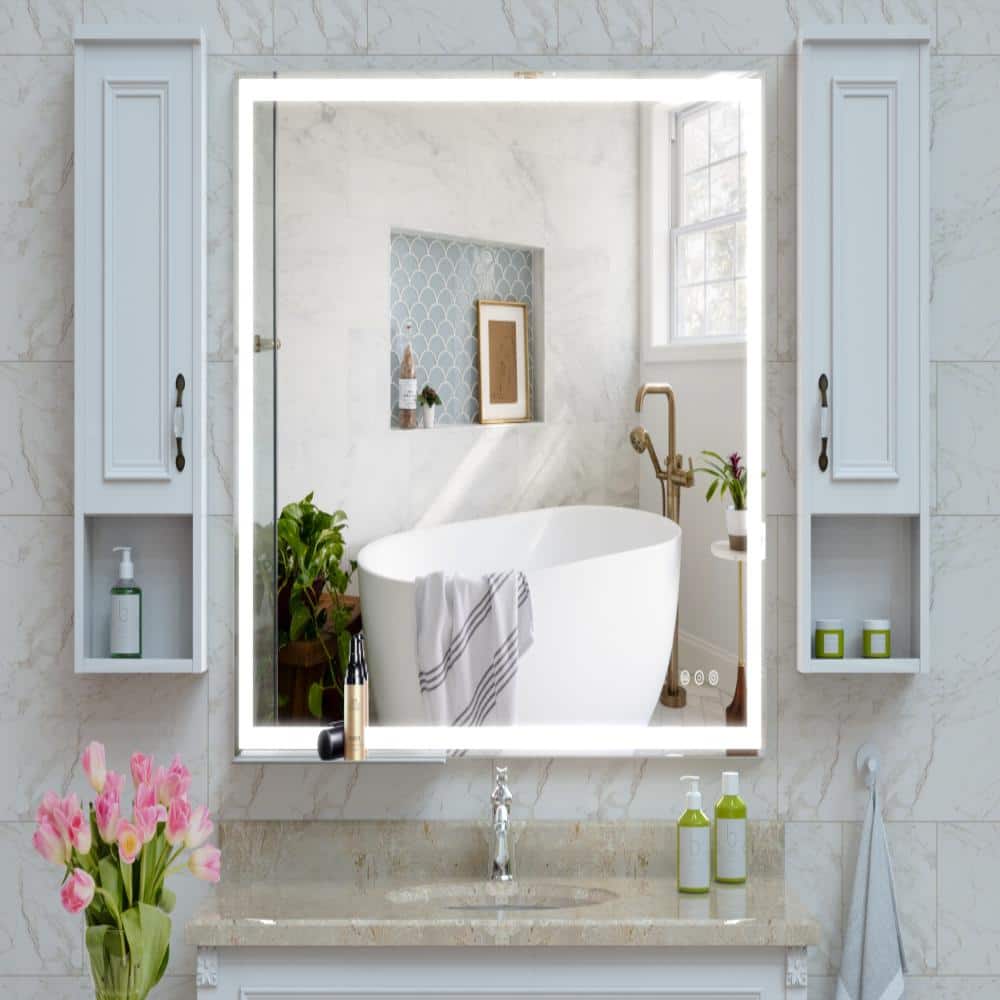 32 in.×40 in. LED Mirror Light Bathroom,anti-Fog & Dimming Led Bathroom Vanity Mirror, Silver price history on PriceWatchPro