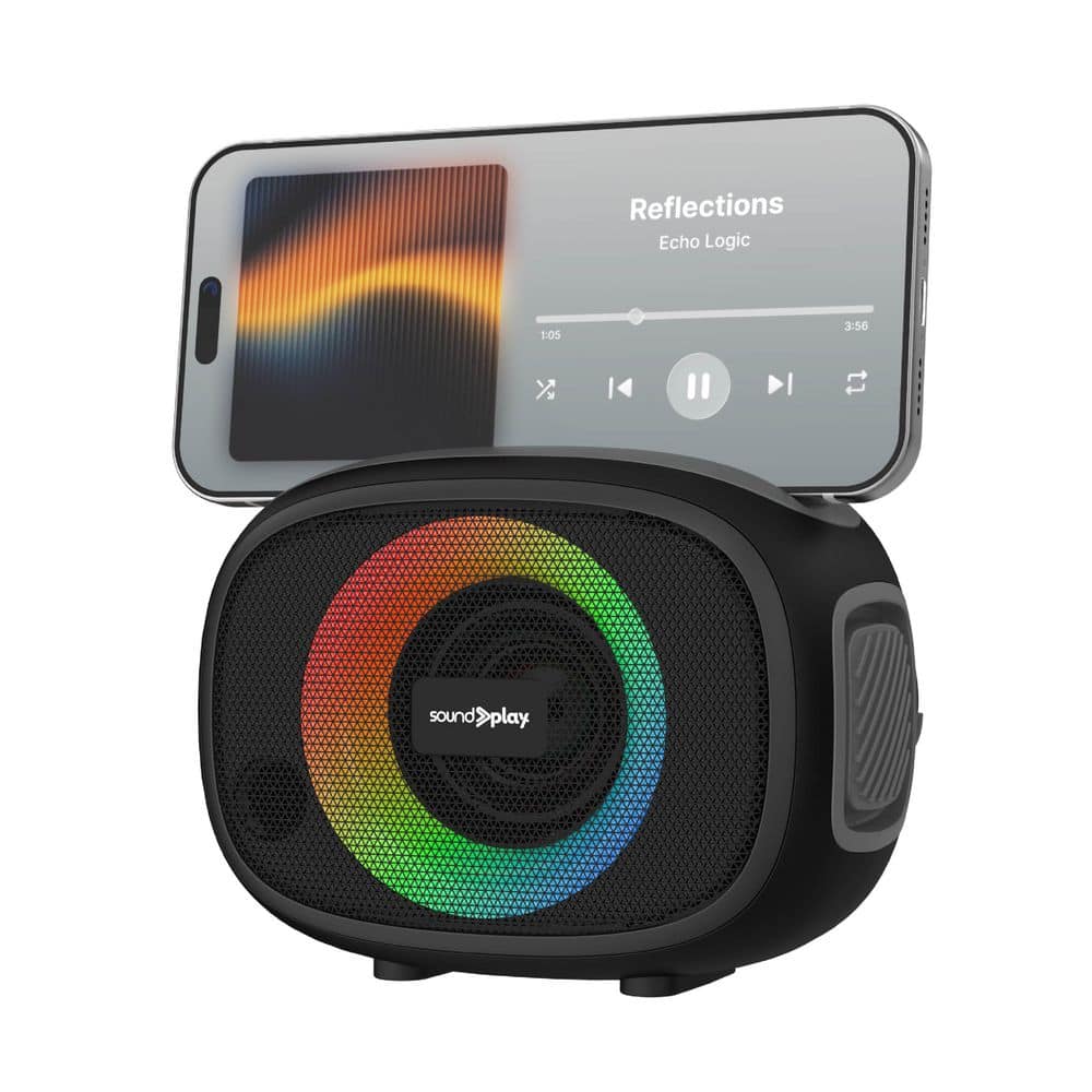 Tzumi SoundPlay Firefly RGB Speaker 30723HD - The Home Depot